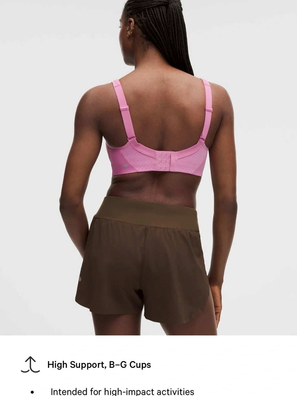 lululemon athletica run times bra 36C NWT